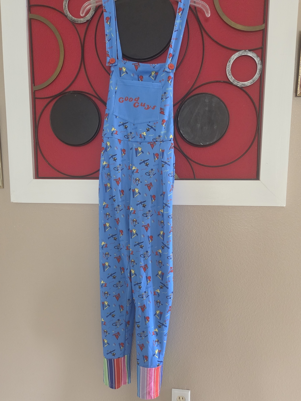 Chuckie Good Guys Overall Costume Piece